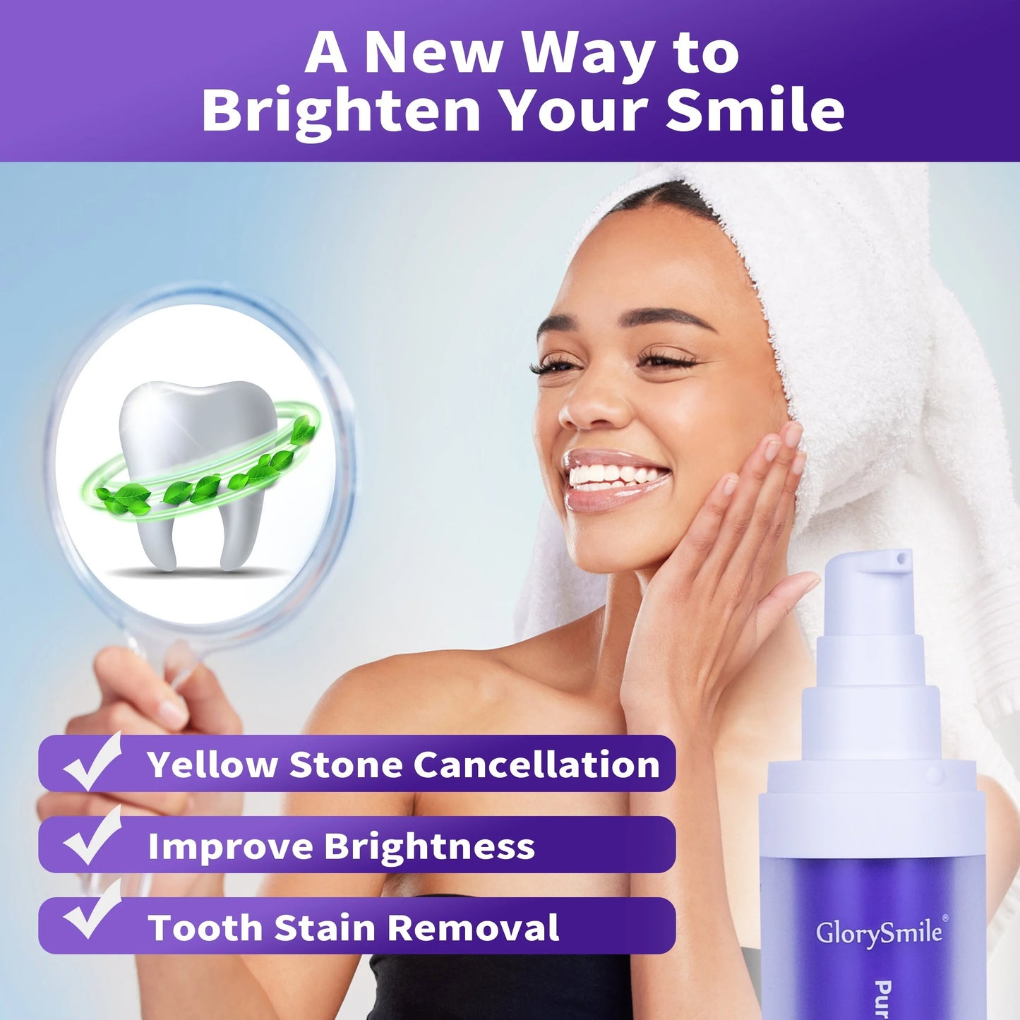 Le secret d’un sourire éclatant - Dentifrice Sérum Blanchissant à la Menthe
