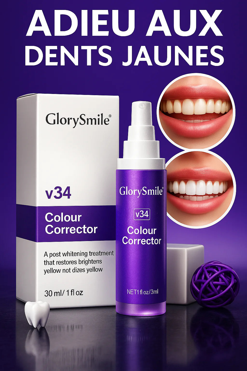 Le secret d’un sourire éclatant - Dentifrice Sérum Blanchissant à la Menthe