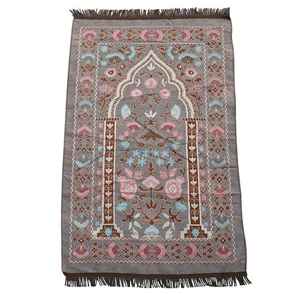 Tapis de Prière Tissé – Design Floral Turc