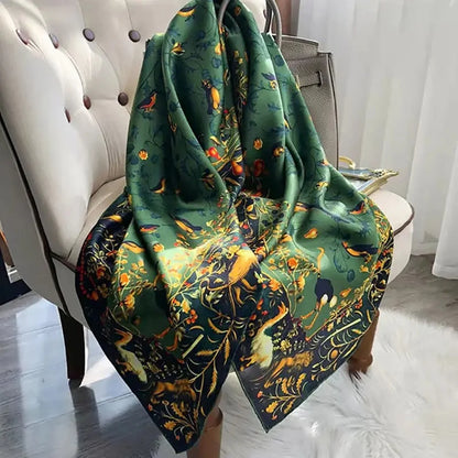 Foulard en Soie Personnalisé – Luxe & Élégance