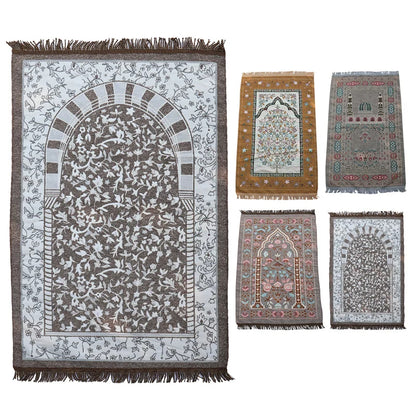 Tapis de Prière Tissé – Design Floral Turc