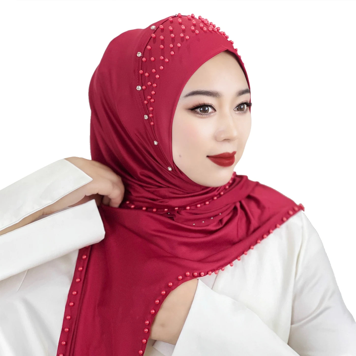 Foulard Hijab Personnalisé – Élégance & Confort