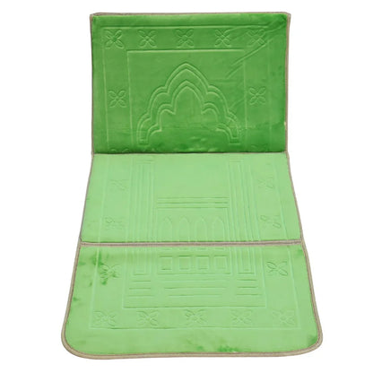 Tapis de Prière Pliable avec Sac de Rangement – Idéal pour le Voyage & le Repos