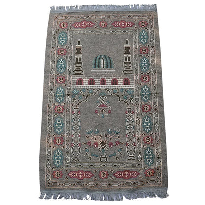 Tapis de Prière Tissé – Design Floral Turc