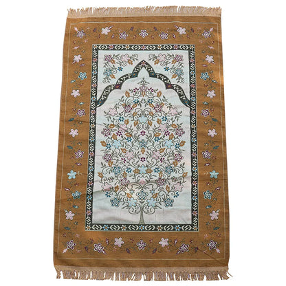 Tapis de Prière Tissé – Design Floral Turc