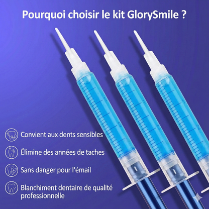 Kit de Blanchiment Dentaire LED Glorysmile – Un Sourire Magnétique en 10 Minutes