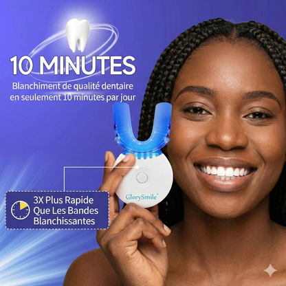 Kit de Blanchiment Dentaire LED Glorysmile – Un Sourire Magnétique en 10 Minutes