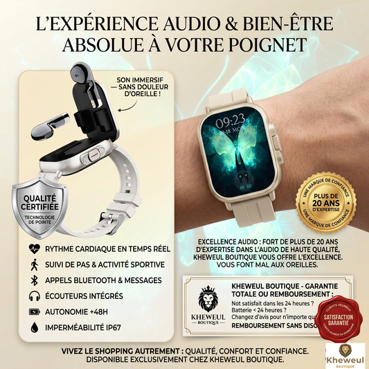 Montre dernière génération conçue pour les sportifs et les passionnés.